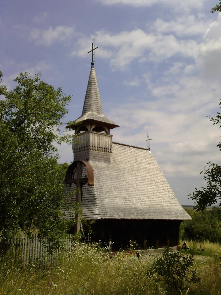 Wooden Church in Sârbi, Sălaj County, Romania