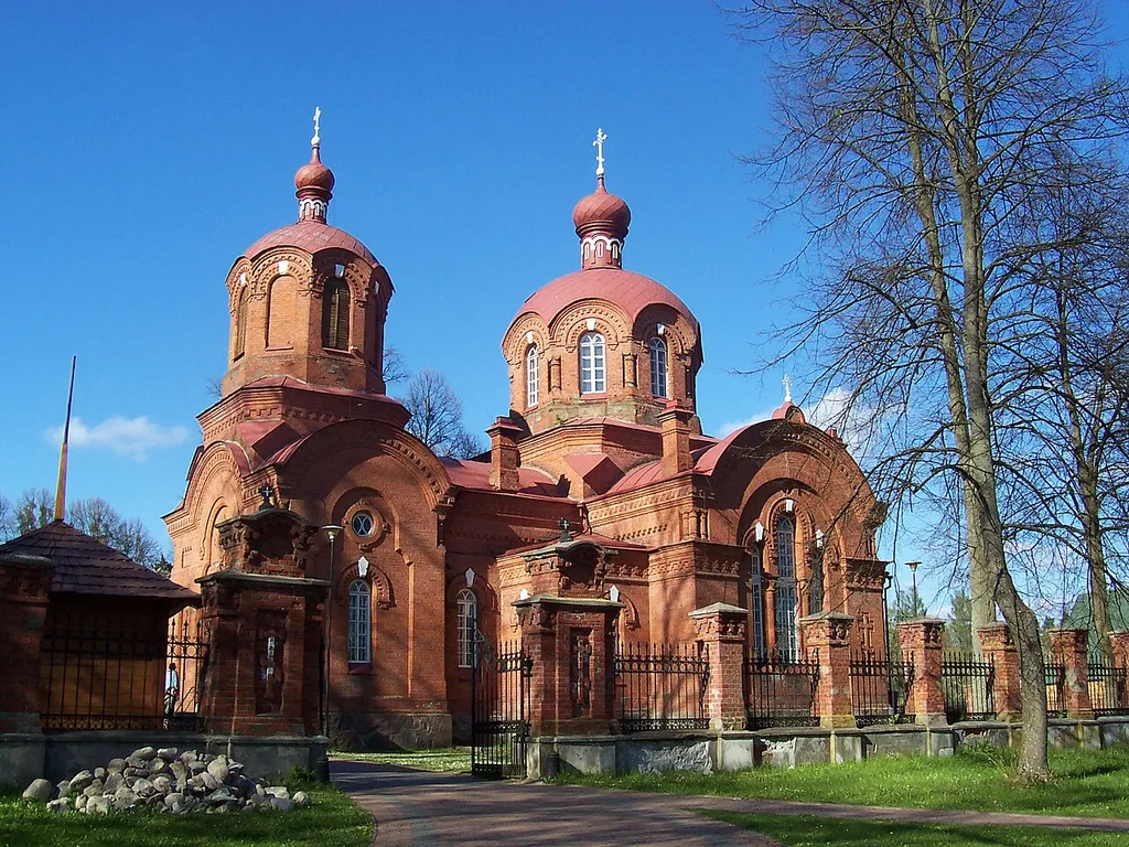 Orthodoxic church in Białowieża