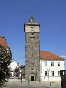 Old water tower in Plzeň