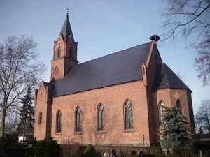 Village church in Treplin