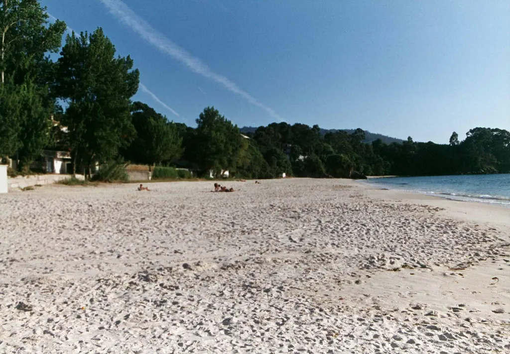 Praia de Lapamán. Concello de Marín.