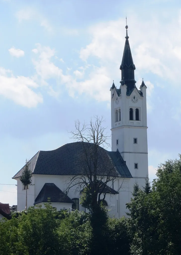 Church in Bevke, Municipality of Vrhnika, Slovenia