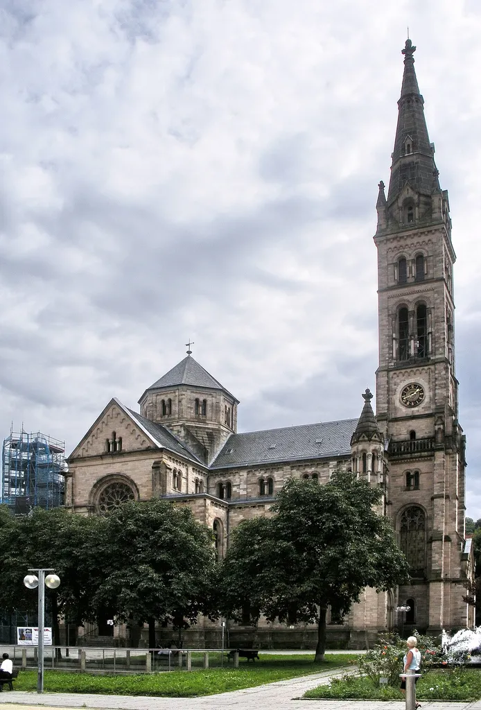 Protestant Church of Mathew in Stuttgart-South (Heslach)