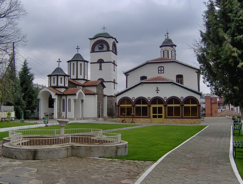 The orthodox church St. George in Kočani, Republic of Macedonia