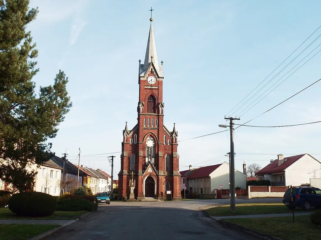 Polkovice, Přerov District. Czech Republic.