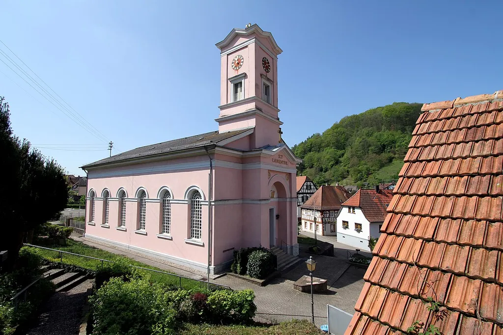 Church of Saint Lawrence in Ramberg.
