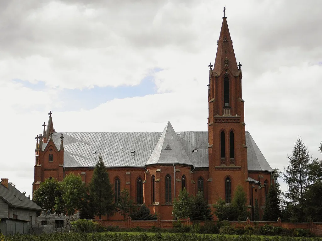 Policzna, ul. bł. Kazimierza Sykulskiego 1 - rzymskokatolicki kościół parafialny p.w. św. Stefana, 1889-1894