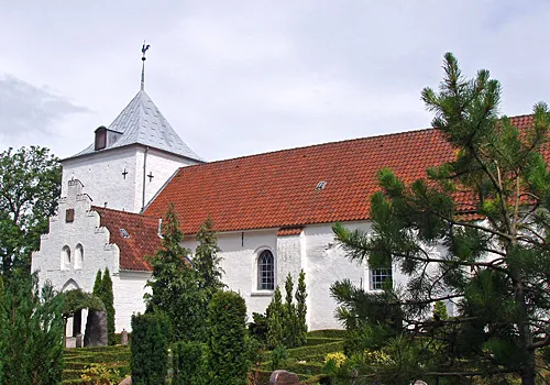 Ormslev Kirke Ning Herred, Århus Amt, Denmark
