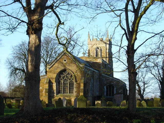 Parish church of St Mary the Virgin, Harby, Leicestershire, seen from the east