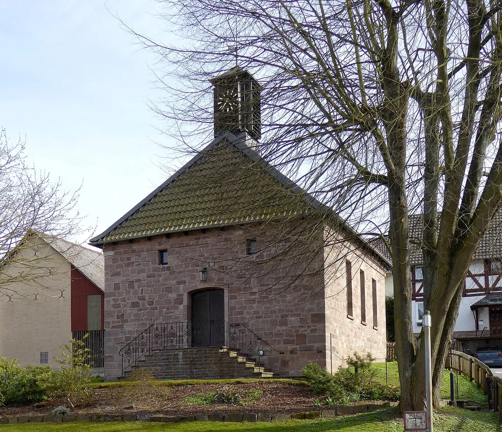 Evangelische Kirche in Hubenrode, Stadt Witzenhausen, Nordhessen.