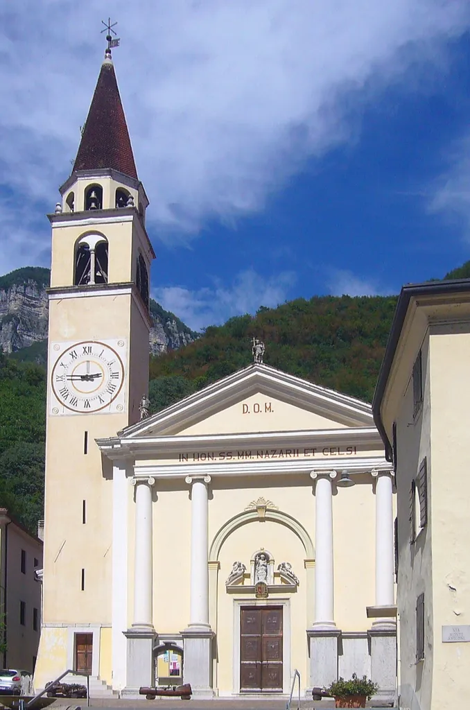 La chiesa parrocchiale dei Santi Nazario e Celso a San Nazario