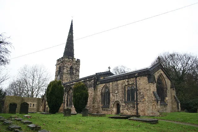 St.Leonard's church, Thrybergh. Largely Perpendicular with some Norman bits of stonework to be found. Inside, many monuments from the 14th to the 20th century.