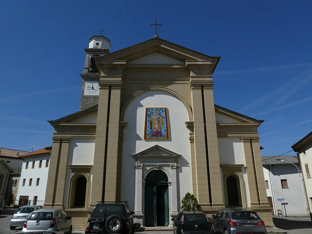 Villa di Villa (Borgo Valbelluna, Veneto, Italy), Saint Nicholas church