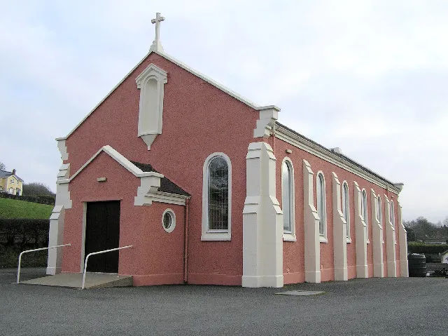 Mountfield RC Church. It is in the centre of the village.
