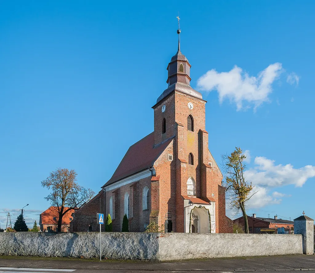 Saint Matthew church in Wałdowo, Kuyavian-Pomeranian Voivodeship, Poland