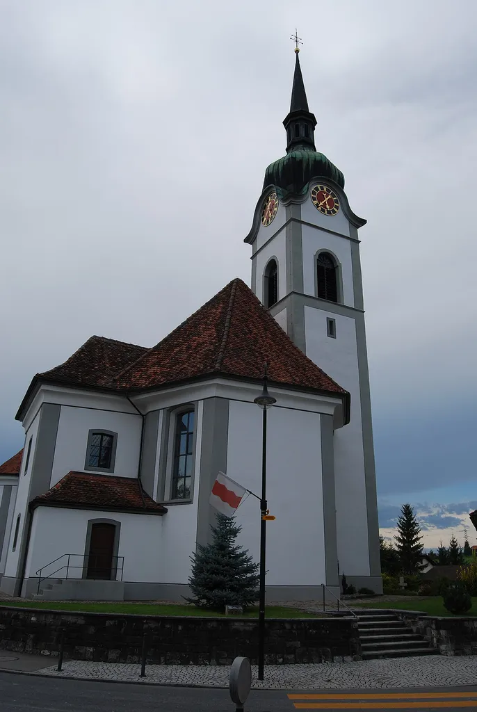 Church of Inwil, canton of Lucerne, Switzerland