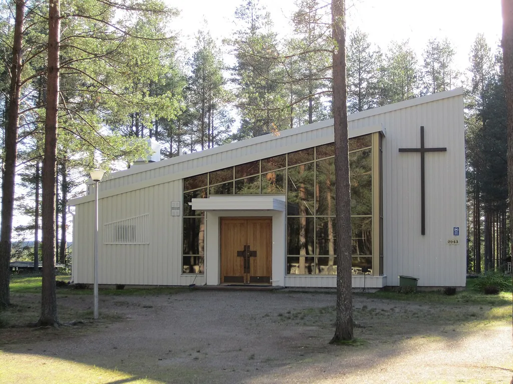 Muurasjärvi church, Pihtipudas, Finland.