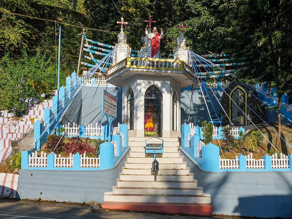 Annai Velankanni Church, NH-181, Burliar, Nilgiris, Tamil Nadu, India