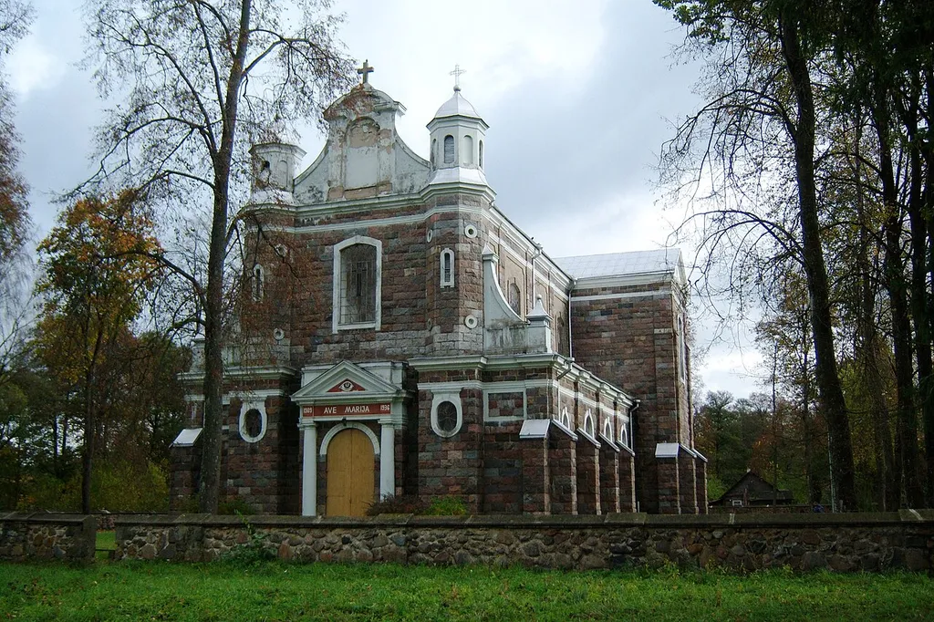 Roman Catholic Church in Gegužinė, Kaišiadorys District, Lithuania