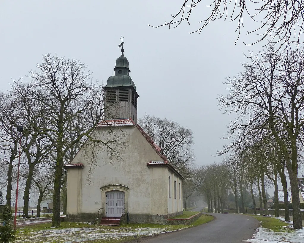 Blumenthal bei Ferdinandshof, Evangelische Kirche, Ansicht von Westen