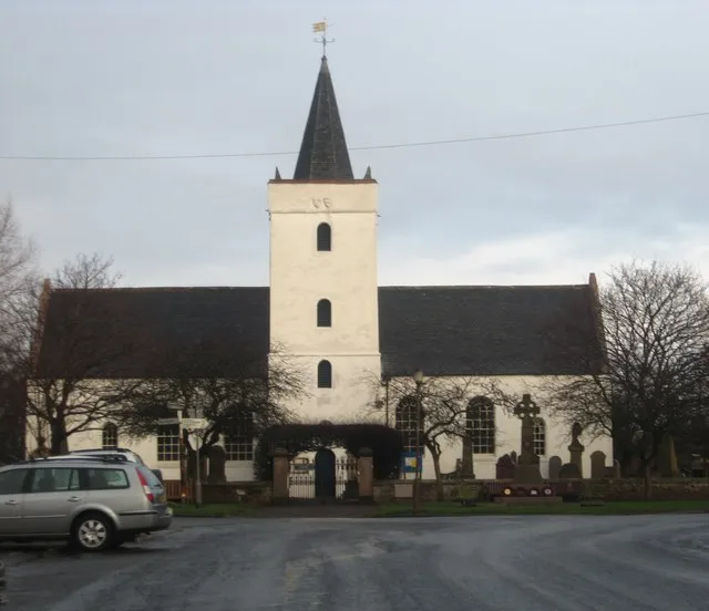 Yester Kirk at Gifford after a coat of paint