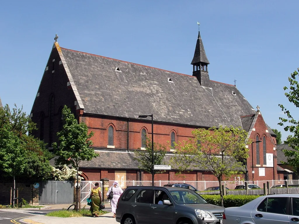 Chatham Street, Walworth, Southwark. Designed Ewan Christian and built 1888-9