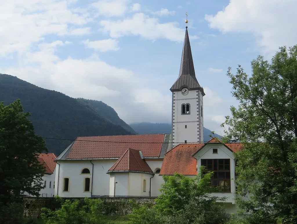 Saint Martin's Chirch in Šmartno ob Dreti, Municipality of Nazarje, Slovenia