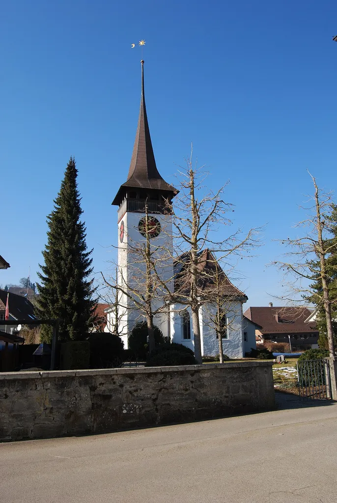 Protestant Church of Eriswil, canton of Bern, Switzerland