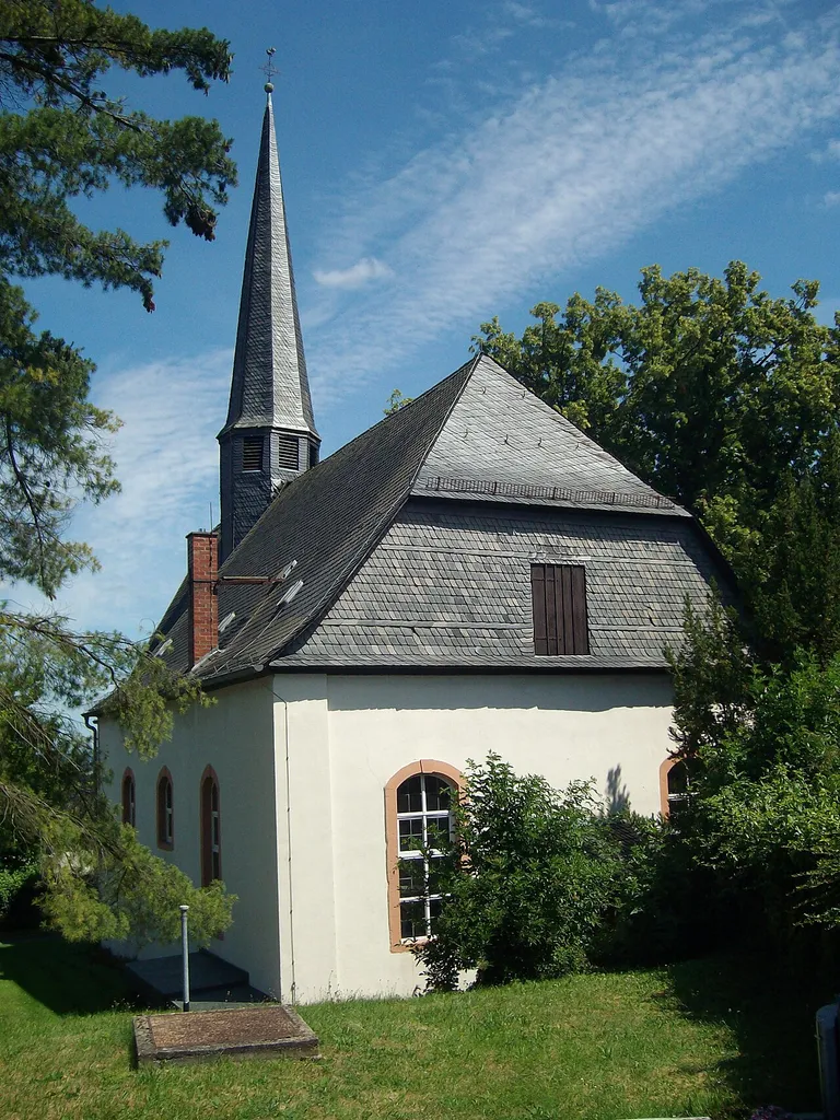 Evangelische Kirche in Obbornhofen, Hungen, Hessen, Deutschland