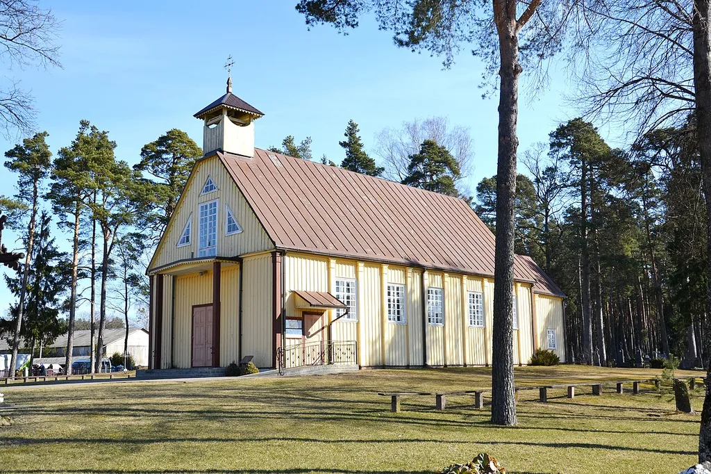 Lekėčiai Roman Catholic Church, Šakiai district, Lithuania