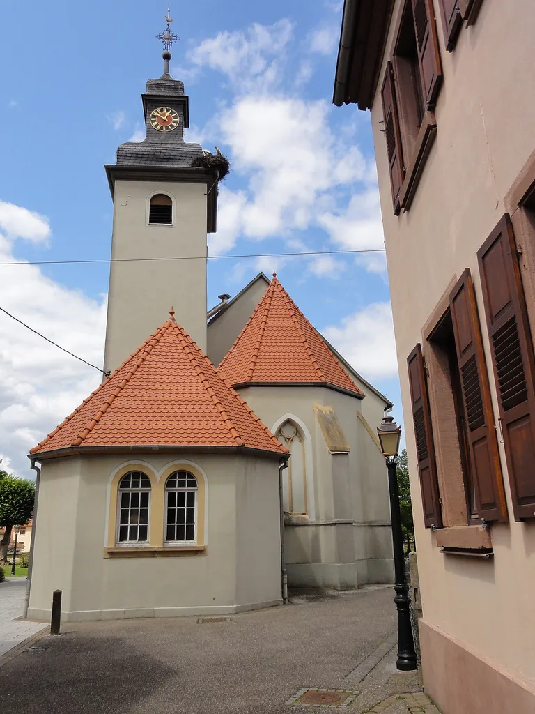 Alsace, Bas-Rhin, Beinheim, Église Sainte-Croix This building is indexed in the base Mérimée, a database of architectural heritage maintained by the French Ministry of Culture, under the reference IA67007303 . brezhoneg ∙ català ∙ Deutsch ∙ English ∙ español ∙ Esperanto ∙ euskara ∙ français ∙ italiano ∙ magyar ∙ Nederlands ∙ português do Brasil ∙ português ∙ română ∙ sicilianu ∙ slovenščina ∙ suomi ∙ svenska ∙ Ελληνικά ∙ беларуская (тарашкевіца) ∙ македонски ∙ русский ∙ українська ∙ বাংলা ∙ 中文 ∙ +/−