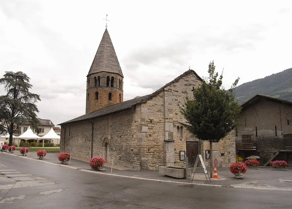 Basilica Saint-Pierre-de-Clages (Canton Valais, Switzerland)