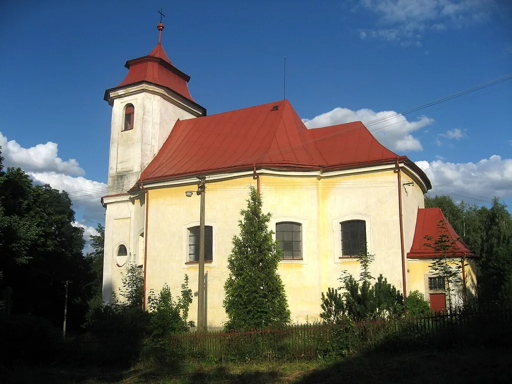 Skála, kostel Nanebevzetí Panny Marie ve Skále