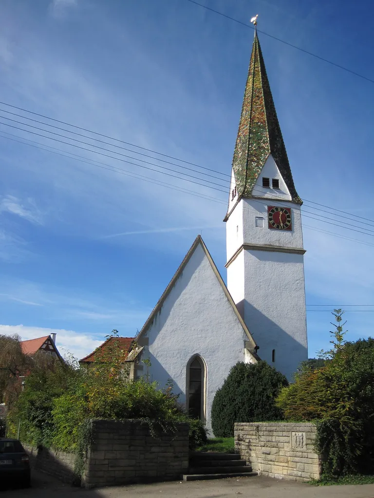 Evangelische Kirche St. Georg in Frickenhausen, Ortsteil Linsenhofen