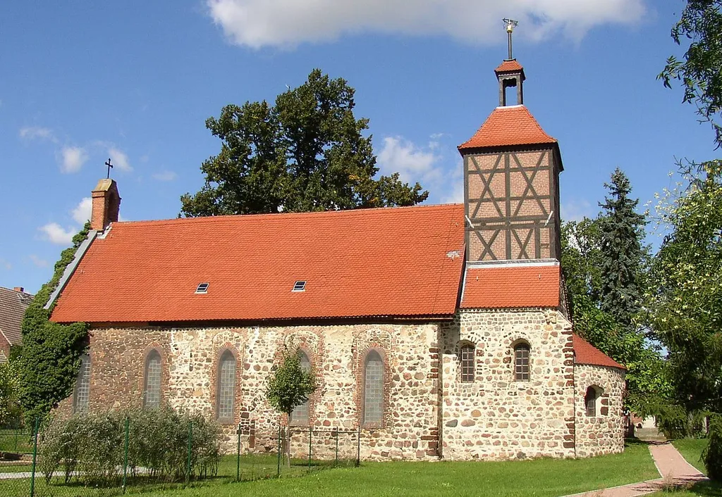 Church in Wittenberg-Seegrehna in Saxony-Anhalt, Germany