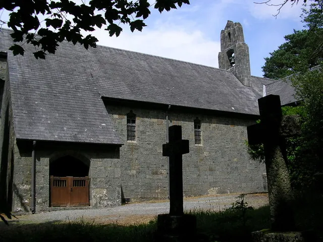 St Mark's Church. Brithdir. Anglican. One of the few Art Nouveau churches in Wales. Built in 1895. No longer used for regular worship but adopted by the Friends of Friendless Churches http://www.cadw.wales.gov.uk/default.asp?id=232