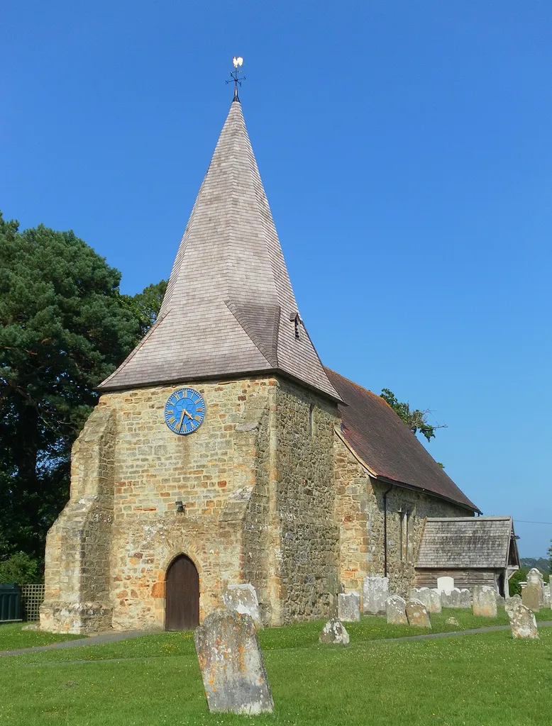 All Saints Church, Mountfield, Rother District, East Sussex, England. Listed at Grade II* by English Heritage (NHLE Code 1275863)