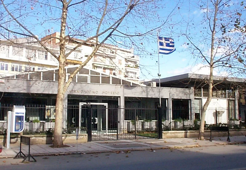 External view, image from the Archaeological Museum, Drama, East Macedonia, Greece