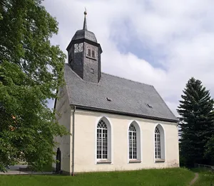 Protestant Village Church in Markersbach