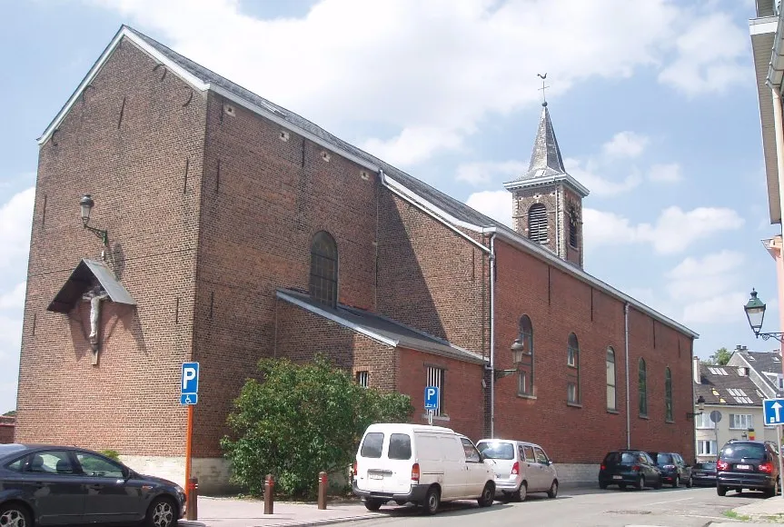 église Sainte-Anne vue arriere Auderghem Belgium
