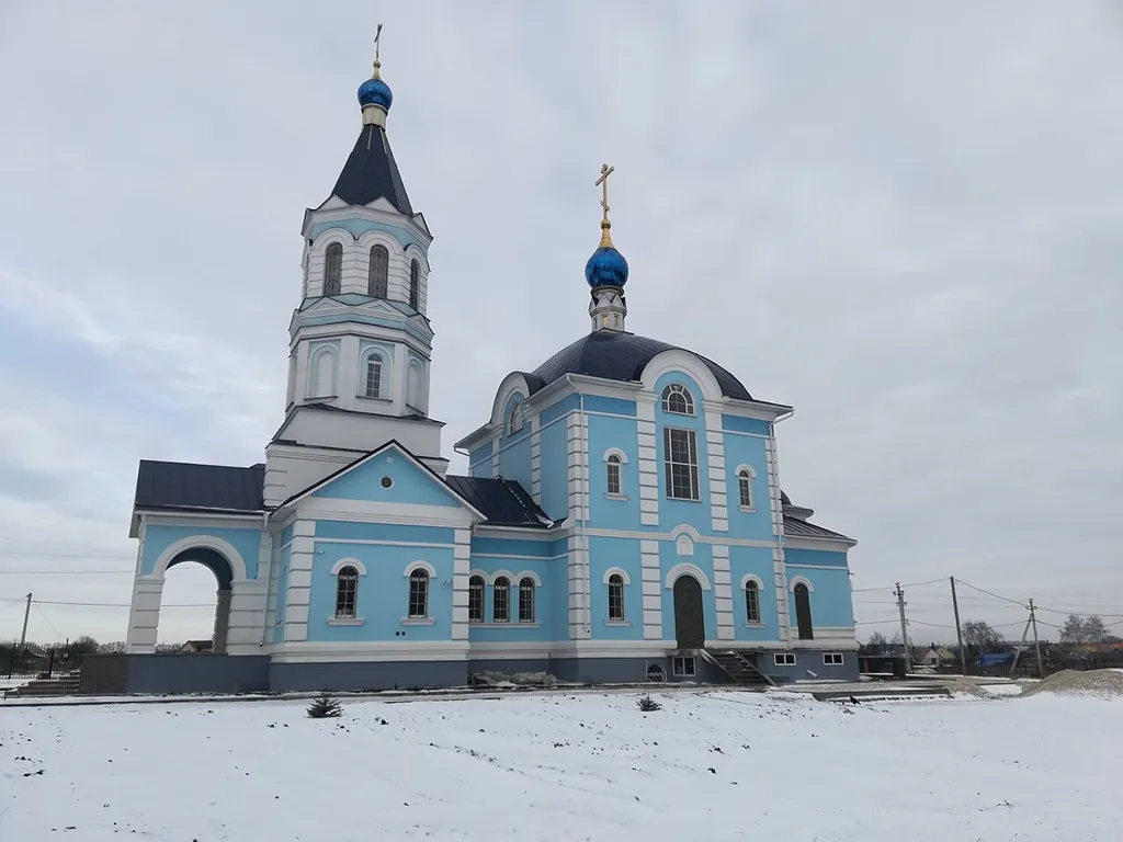 Церковь Покрова Пресвятой Богородицы в селе Косырёвка Липецкой области.