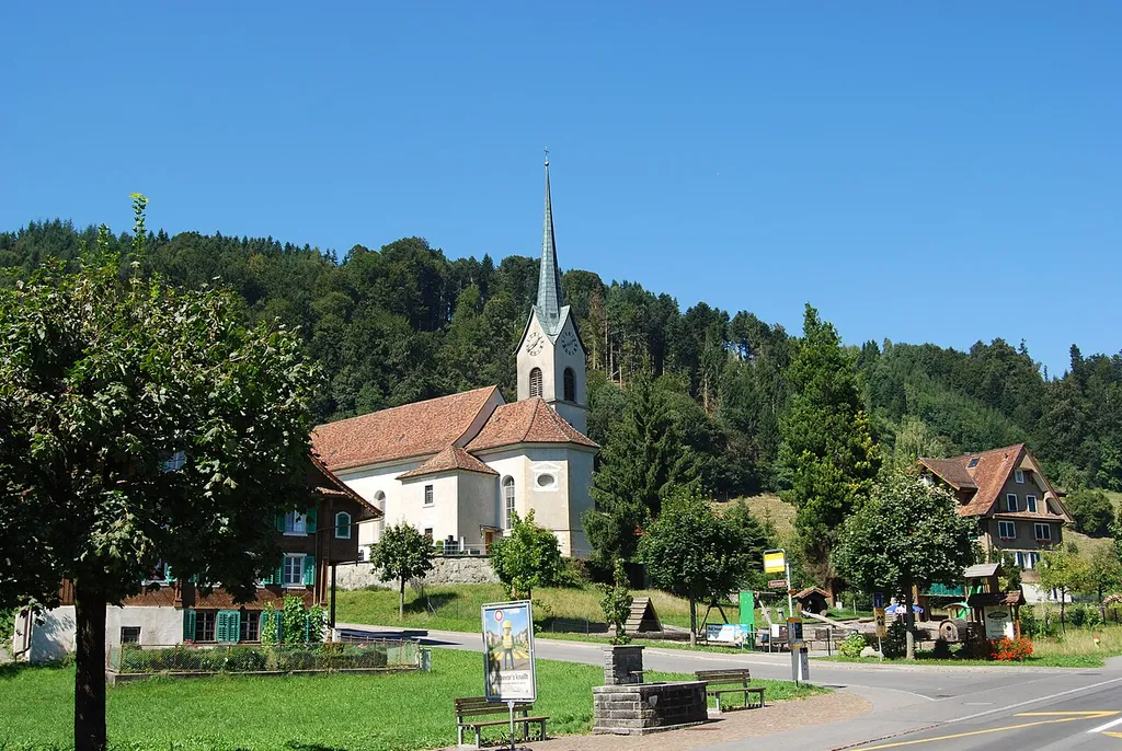 Church of Meierskappel, canton of Lucerne, Switzerland