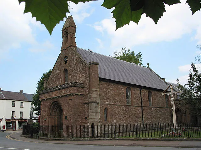 St. Thomas's Church, Monmouth Circa 1180 and subject to many constructional changes and restoration