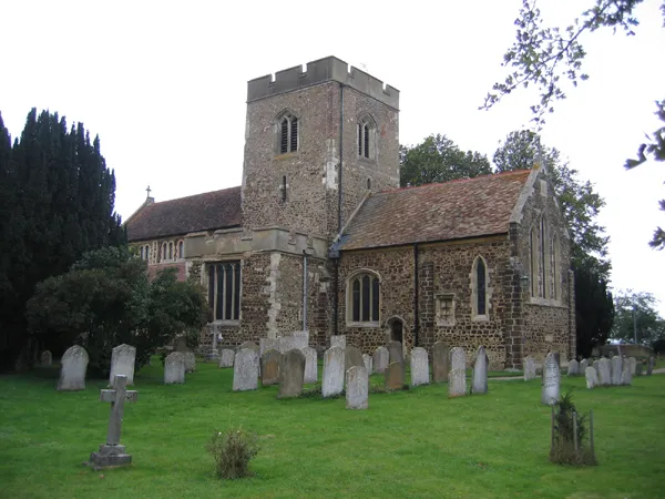 Meppershall parish church, Beds. Dedicated to St Mary the Virgin.