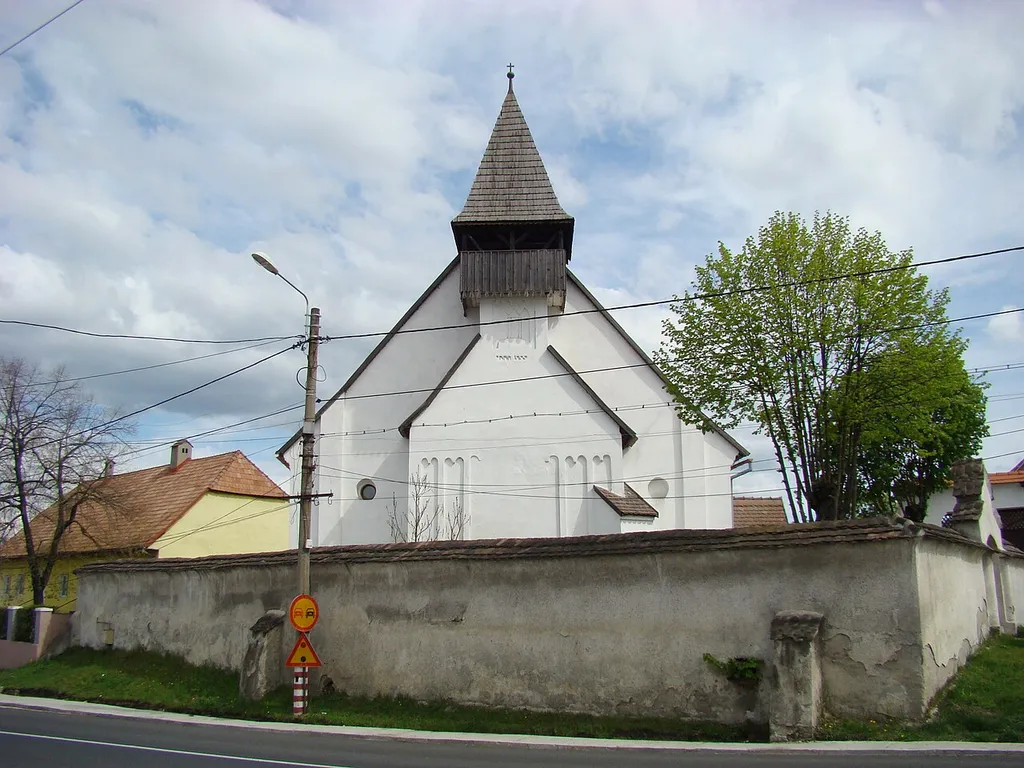 Ansamblul bisericii evanghelice, oraș Copșa Mică, str. Mediașului 100