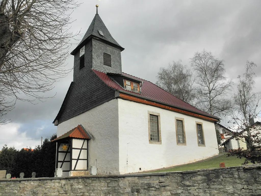 Church in Marolterode in Thuringia