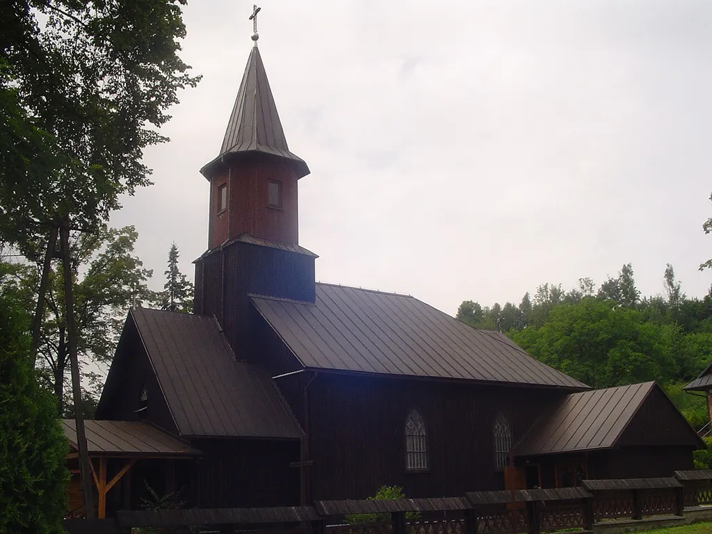 Kościół parafialny pw. Nawiedzenie Najświętszej Maryi Panny w Juszczynie, województwo śląskie, powiat żywiecki