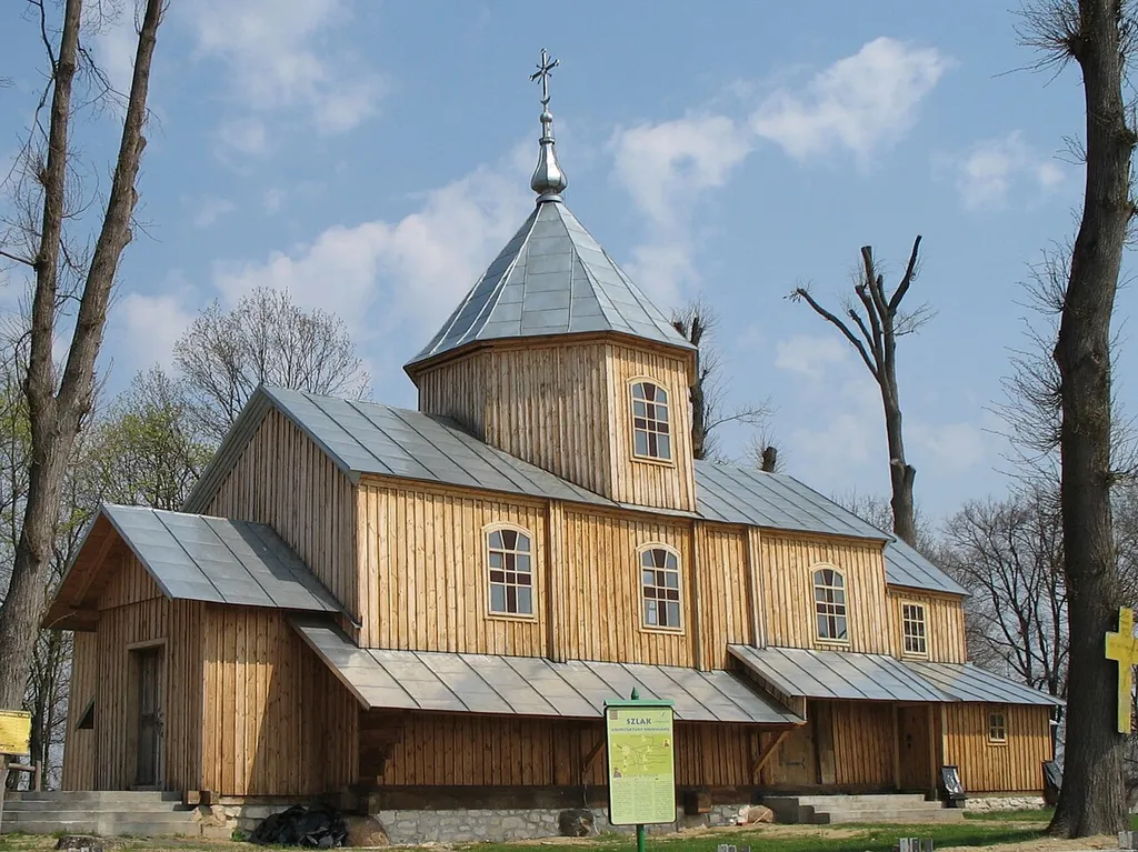 Młyny (Poland), Greek Catholic church (now Roman Catholic church)