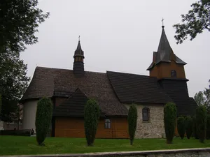 Old Sacred Heart church in Bukowina Tatrzańska