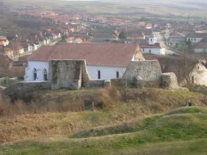 Evangelical church in Cenade, Alba
